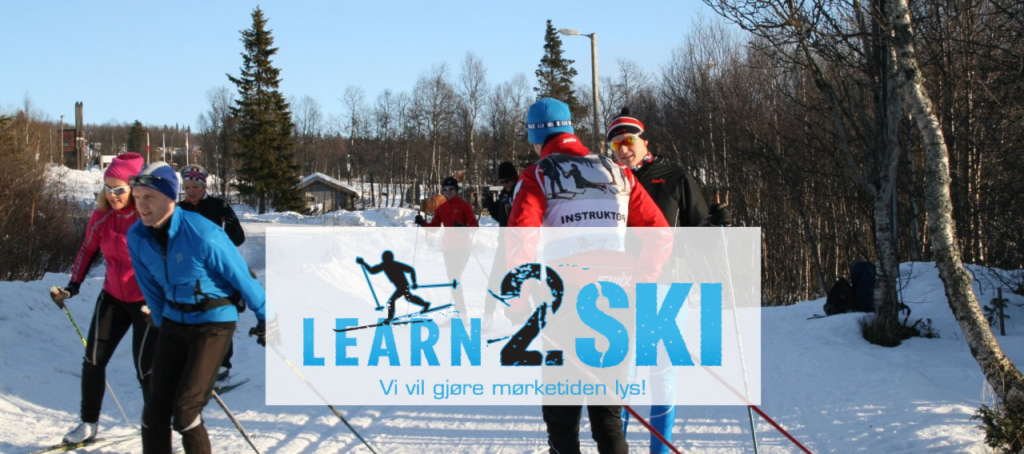 Langrennsgruppa kjører teknikk kurs i vinter med Learn 2 Ski.